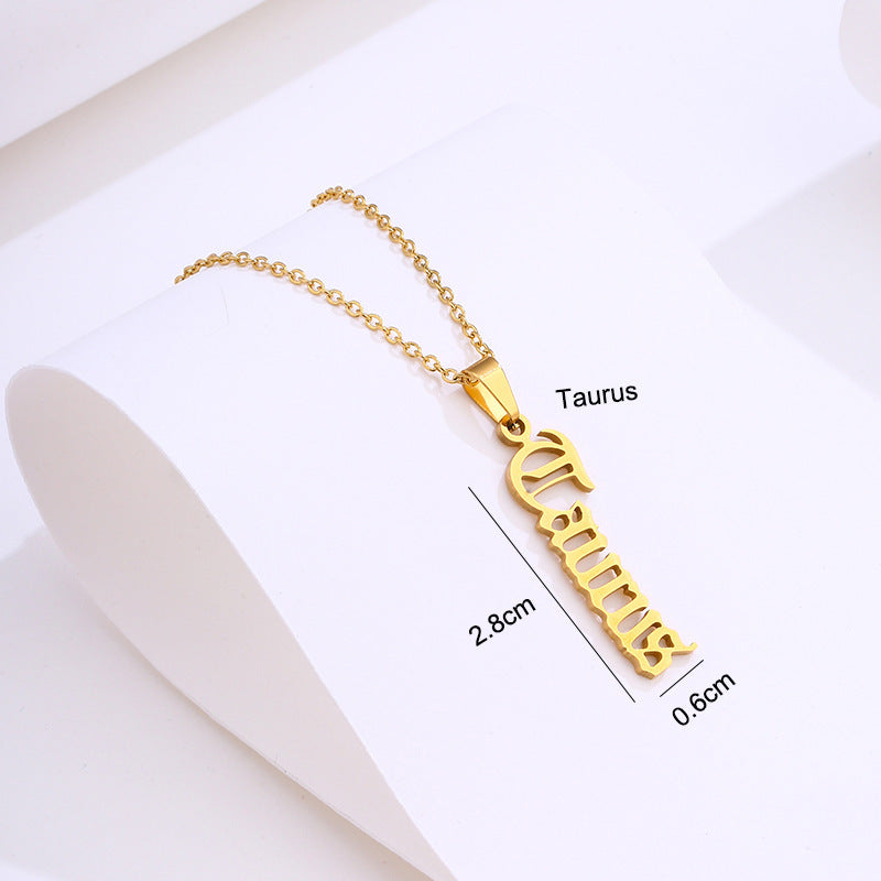 Stainless Steel Zodiac Necklace e4f9ac55 4765 4fa0 b55f 5aecf0d95b46