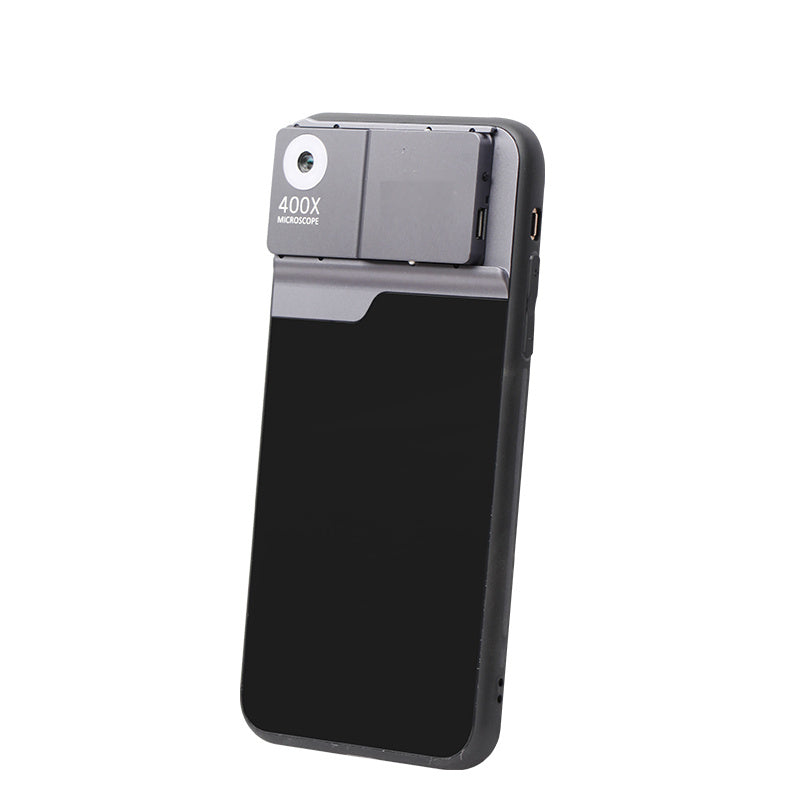 Aluminum Alloy Tpu Mobile Phone Microscope Lens 400X HD Magnification - 图片 9