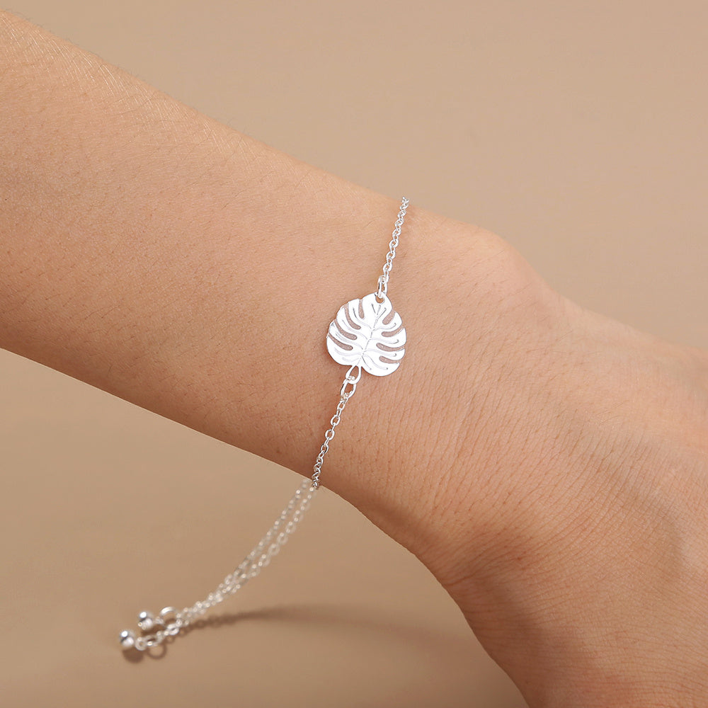 Silver Leaf, glow-in-the-dark shrink bracelet e51b4423 b2b5 4262 b008 49d65a290ad1
