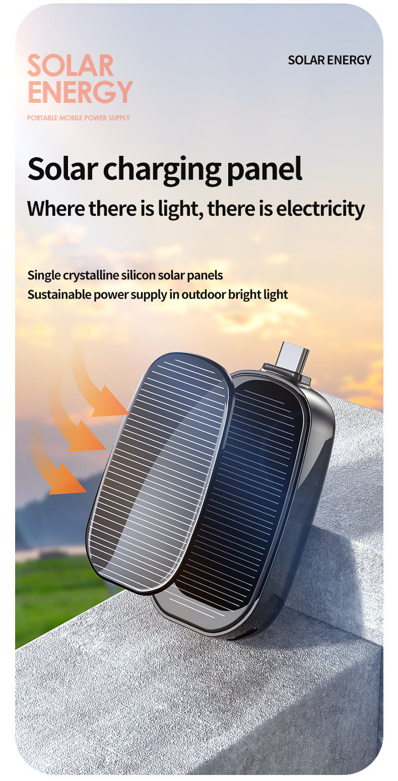 Mini Emergency Solar Charging Unit Portable Wireless Power Supply - 图片 6