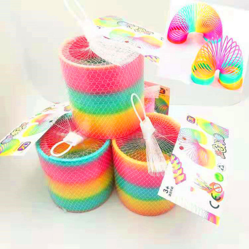 Large Rainbow Circle Toy Educational Spring Magic Cycle e52dac8a 20fd 4580 81e0 ed2c1edfd59d
