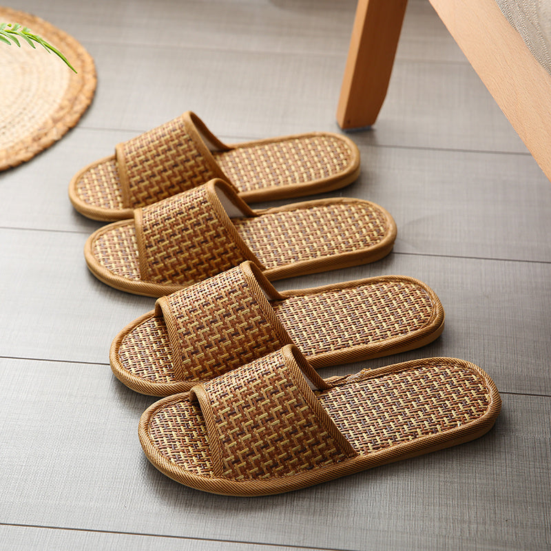 Rattan Mat Rattan Woven Rattan Straw Woven Slippers e548d66a 8855 49d0 93e8 e78baffe2e29