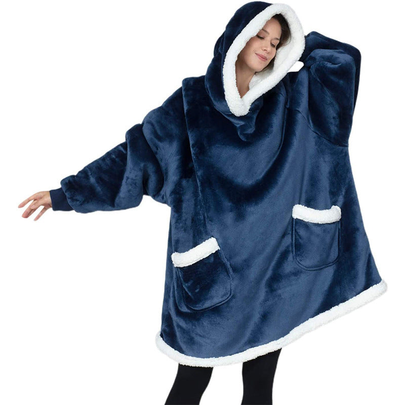 Winter TV Hoodie Blanket Winter Warm Home Clothes Women Men Oversized Pullover With Pockets e549ab40 283e 401b 9360 57575b84f