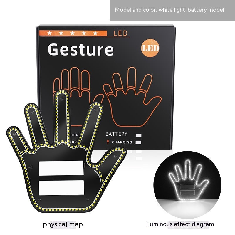 Car Gesture Light Finger Lights Car Multifunction Prompt Warning Light home decor e54ab603 b85d 43f1 8f21 fce7221ab94f 8b2201