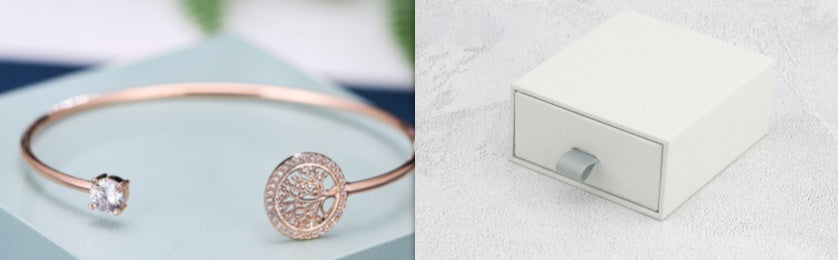 Gold Hope Tree White Diamond Bracelet Women Elegant Retro Style Jewelry e5566651 7cdc 44bc 8685 d0d8fa71d4f1