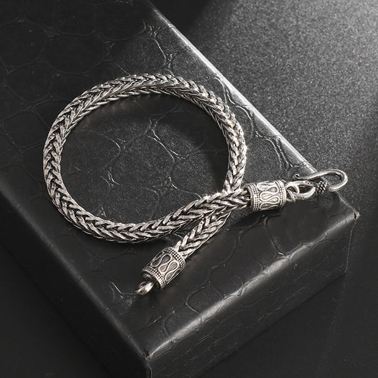 Men's Retro Stainless Steel Ins Style Personalized Bracelet e56fb5e9 60cd 4e29 8d26 20de8cf5fb2b