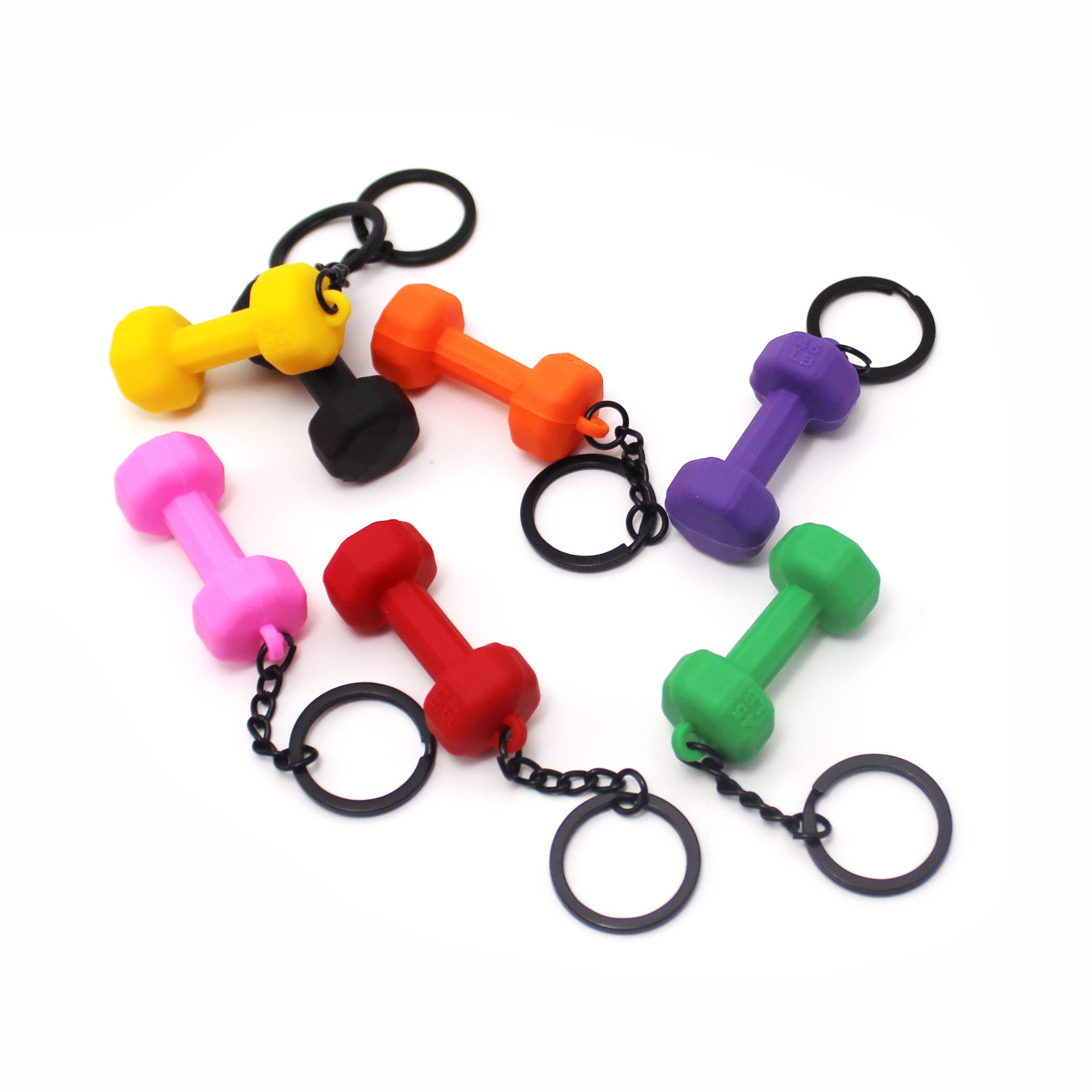 Fitness Sports Equipment Dumbbell Key Ring Ornaments Souvenir e5724d34 3d6d 4192 ae16 8895554eb0a8