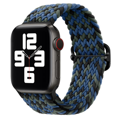 Double Loop Nylon Loop Woven Rainbow Watch Strap e58a09b8 4cb0 4ef1 927d a075ab83d69b