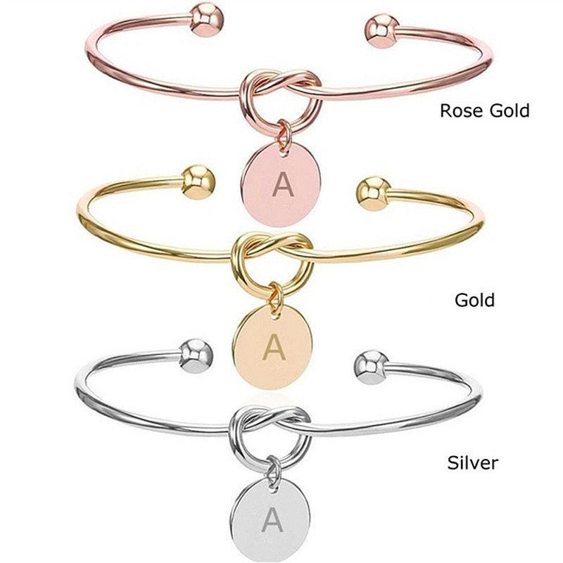 European And American Fashion Dead Knot Letter Bracelet e58ffb79 b7f4 4130 b227 d77bc97fb9c1