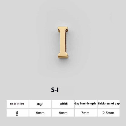 U Perforated 26 English Letters Hardware Accessories e59ec3e3 a8ad 426a a40f 1c5e5271651e trans