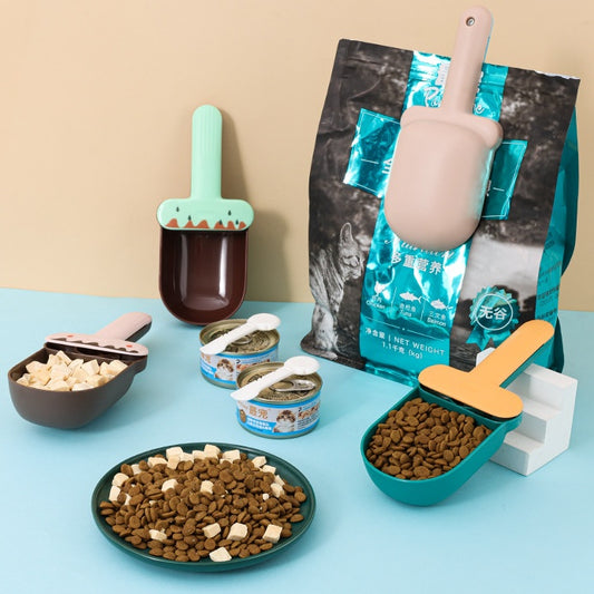 Snack Bag With Canned Spoon Embedded In Shovel Cat Dog Feeding Spoon Pet Supplies e5af6b38 034d 4595 9f9d 8d5e7a98c724