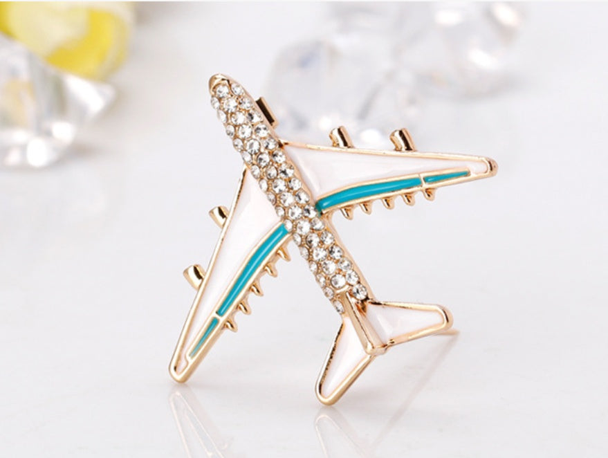 Oil Drip Brooch Exquisite Alloy Diamond-embedded Simple e5c4b391 0625 45df a9c8 5549a4e8fafb