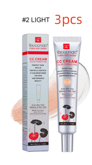 Moisturizing Correcting CC Cream Waterproof Anti-sweat Makeup Before Concealer Lasting Women Makeup Protect Skin Erborian Mak