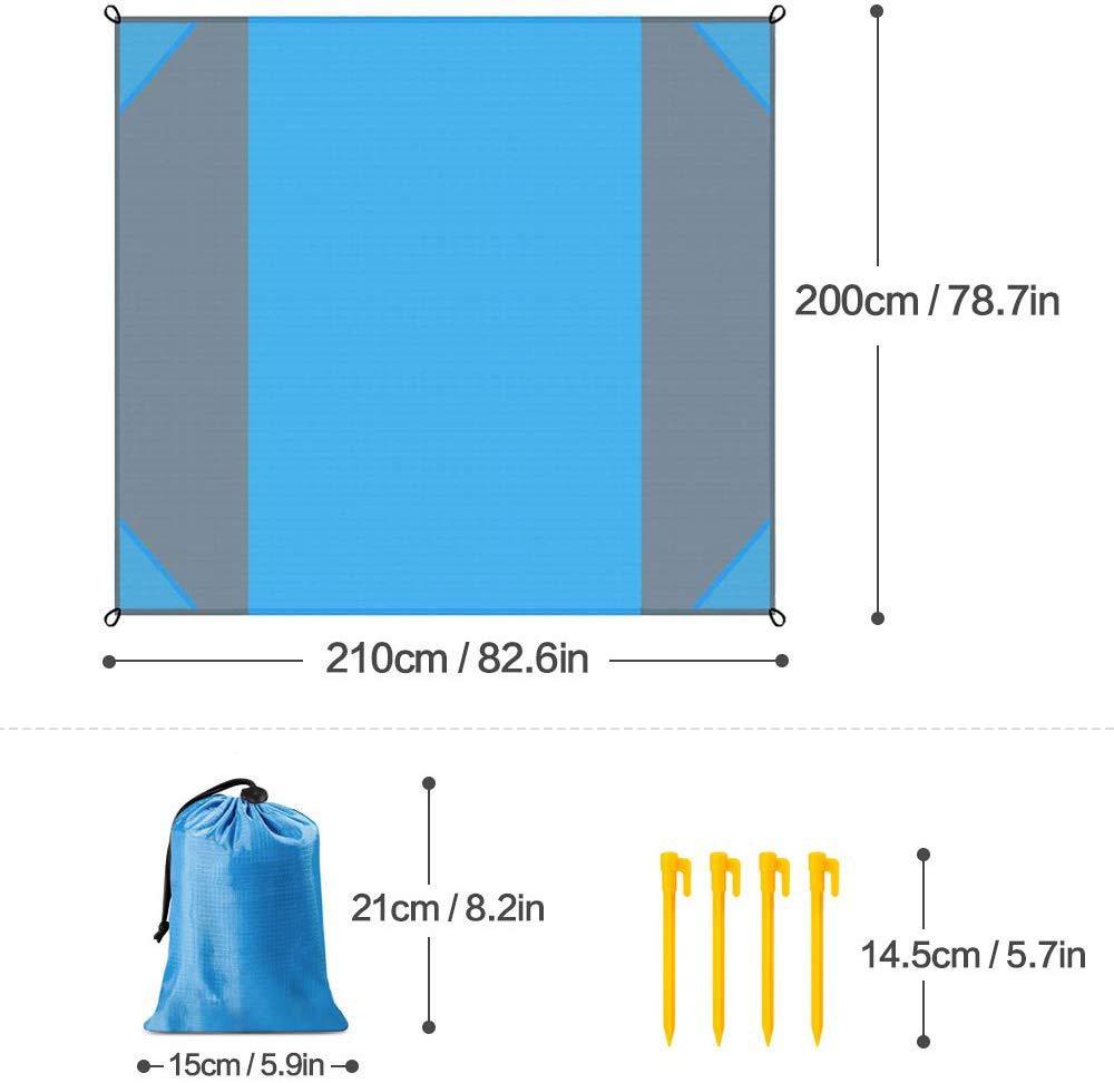 Beach Mat Folding Waterproof Picnic Mat e5fa3d5c ec8f 46f6 ad4d 44ac947c4414