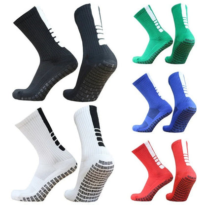 Casual Striped Towel Bottom Anti Slip Soccer Socks e6085538 c721 457c b157 57304f710407