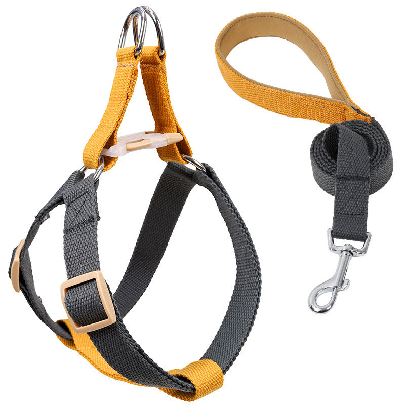 Color Pet Drawstring Leash Vest-style Dog Leash e6279ce0 e3c2 4f47 831d 4c6a96dc1ead