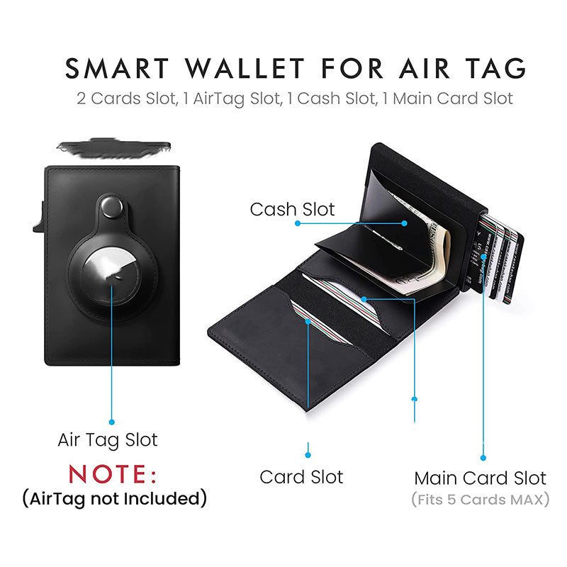 Leather Protective Case Card Holder Aluminum Alloy Crazy Horse e63580f3 ebb7 4e73 af07 bff1d24330cb