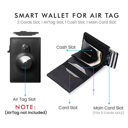 Leather Protective Case Card Holder Aluminum Alloy Crazy Horse e63580f3 ebb7 4e73 af07 bff1d24330cb