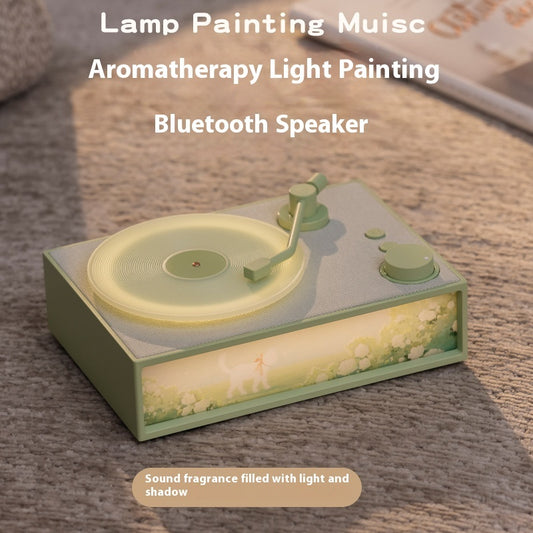 Desktop Fragrance Vinyl Bluetooth Speaker e641768c 081e 4b10 b261 a4d5e161a67e trans