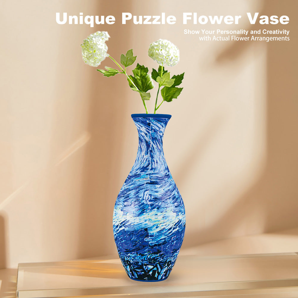 3D Puzzle Vase DIY Living Room Decoration Home - HD Wireless Product #3