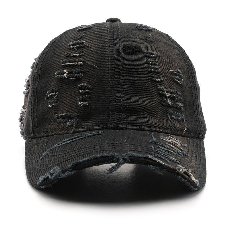 Retro Pure Color Washed Hole Light Board Baseball Cap e64c318a 0708 495b bf20 c4168635a968 trans