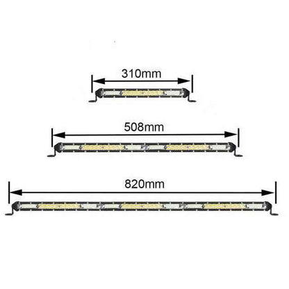 Ultra-thin Single Row Of Strip Lights Mixed Light On Motocross Roof e6639029 f0aa 4df8 92a5 6c9fd605a637