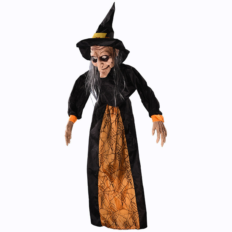 Halloween Voice-activated Horror Electric Witch Toy Ghost Festival Bar Outdoor Decorations Arrangement Props e664f658 de73 40