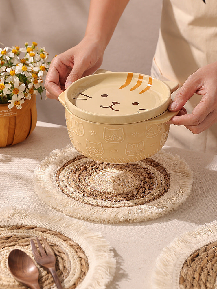 Tassel Grass Insulated Dining Table Mat e677ac5b f429 4d88 a686 9398ce9c84c5