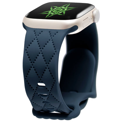 For Watch S9 Texture IwatchS8ULTRAL Silicone Butterfly Buckle Strap e67cfa1a f977 40b1 bdb6 21f727e10246