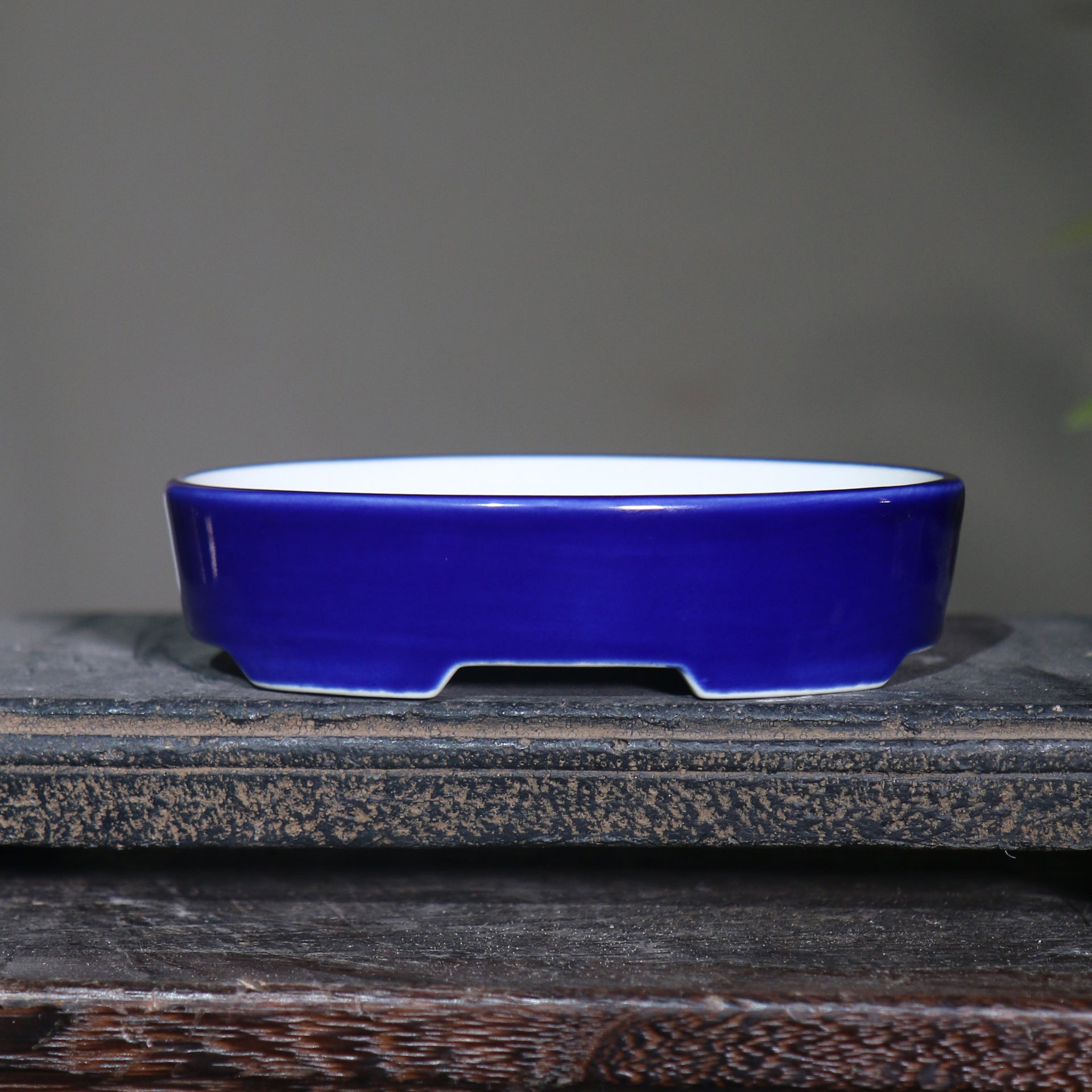 Desktop Oval Ceramic Purple Clay Flowerpot e6825348 42ee 4560 b860 c6bc1c864fb3