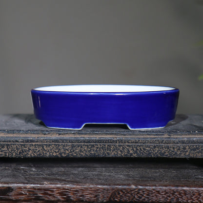 Desktop Oval Ceramic Purple Clay Flowerpot e6825348 42ee 4560 b860 c6bc1c864fb3