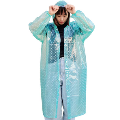 Polka Dot Raincoat Long Thickened Walking Tour e68970bd d5d6 41ec 9205 5653b8b49bf1