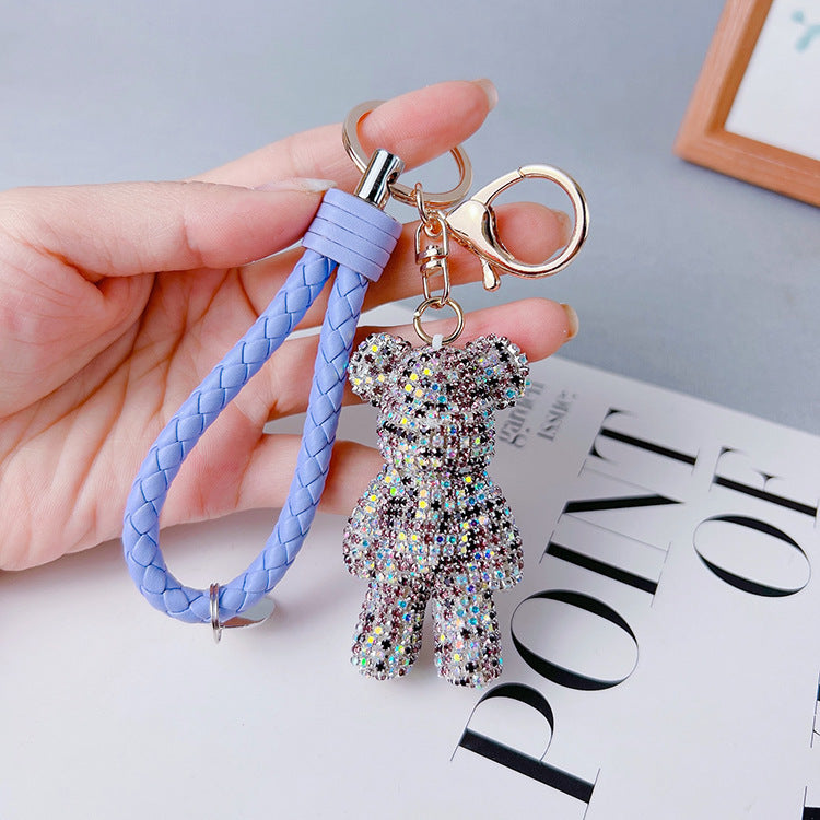 Creative Diamond Cartoon Bear Keychain e6a44a4c 1ad8 46a0 8561 bd1c21369d3c
