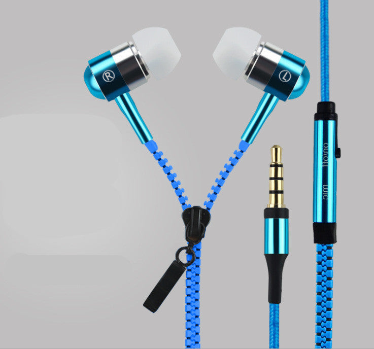 Glowing Zipper Earphones e6ac2384 906f 40c1 b420 829f9eff1088