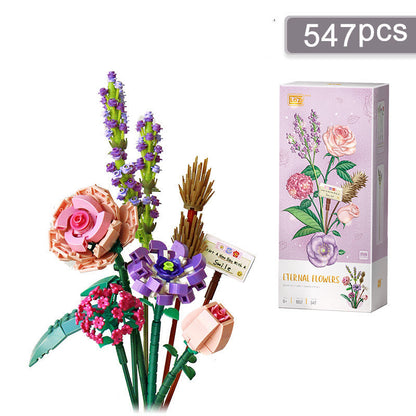 Building Blocks Decoration Immortal Flower Arrangement Girls Assembled Toys e6b4fed8 a1cf 4e90 806d a5205d1c8b20