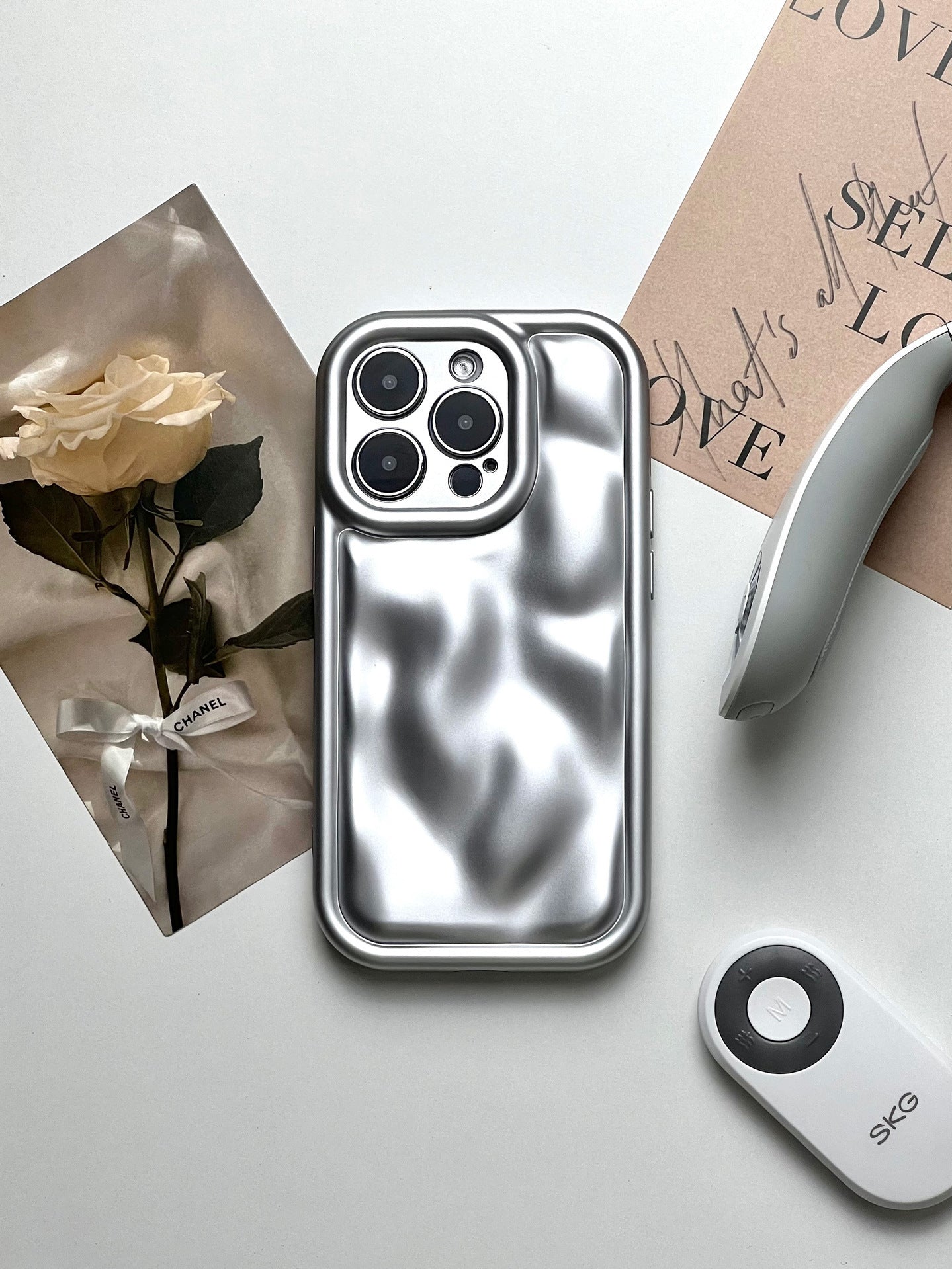 Solid Color Meteorite Pattern Phone Case Silicone Drop-resistant Protective Cover e6d17416 d295 4041 82a9 888f517b1092