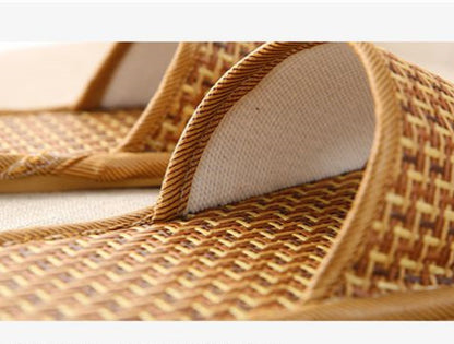 Rattan Mat Rattan Woven Rattan Straw Woven Slippers e6de58f7 5bd0 4021 b0e8 a9dd68060477