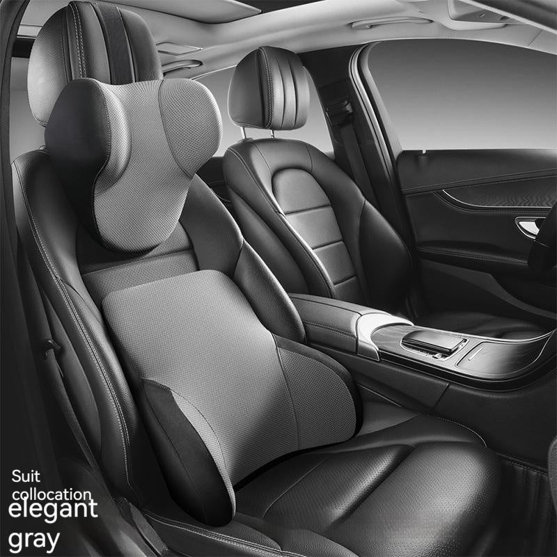Memory Foam Three-dimensional Hydrophobic Lumbar Support Pillow Oil-proof Light Luxury Comfortable Breathable Car Automotive 