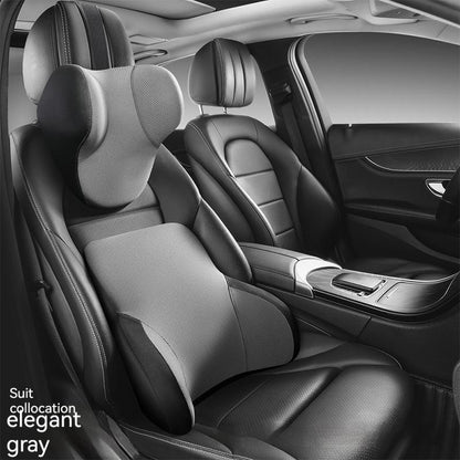 Memory Foam Three-dimensional Hydrophobic Lumbar Support Pillow Oil-proof Light Luxury Comfortable Breathable Car Automotive 