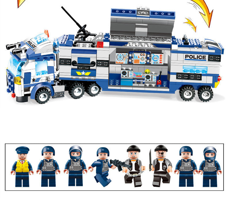 City Police Series Kindergarten Assembly Building Blocks e6e29fd3 7814 459d b273 c4b135f76ebc