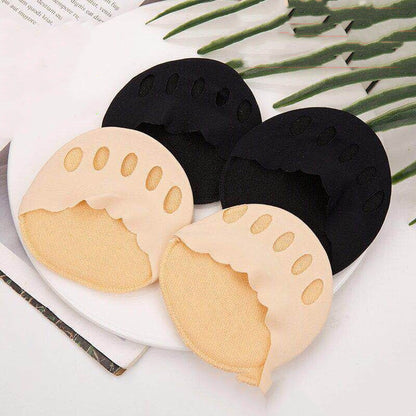 Ankle Toe Socks Women's Summer Thin Front Palm Half Toe Socks Cotton Socks Bottom Invisible Sandals High Heels Foot Sock e6e7