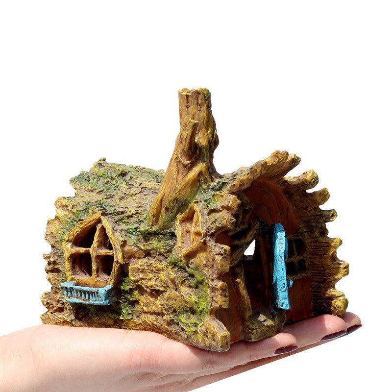 Aquarium Landscape Creative Wooden House Decoration e6e99d1b 52d9 4216 9ea0 c3f7b4900c54
