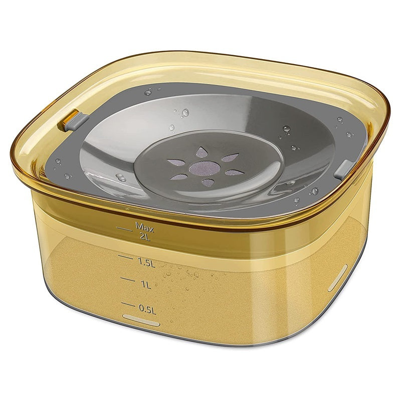 Pet Dog Floating Water Bowl Splash-proof Not Wet Mouth e6f2b37e da2d 4f65 b282 dc69c0578c0f