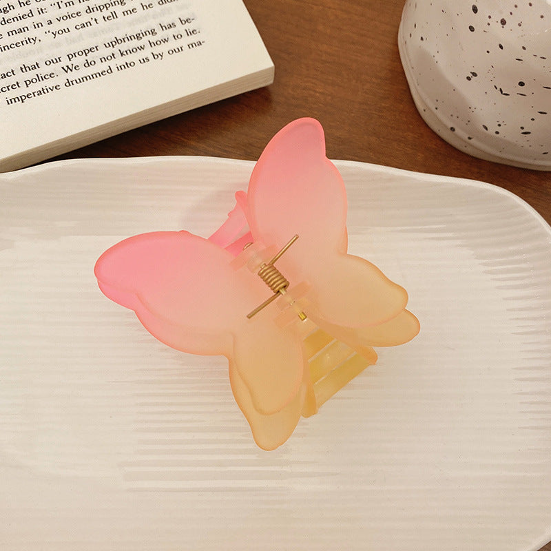 Color Frosted Gradient Butterfly Hair Clip e6f92d27 abb6 4b22 9690 0c7b534b7b43