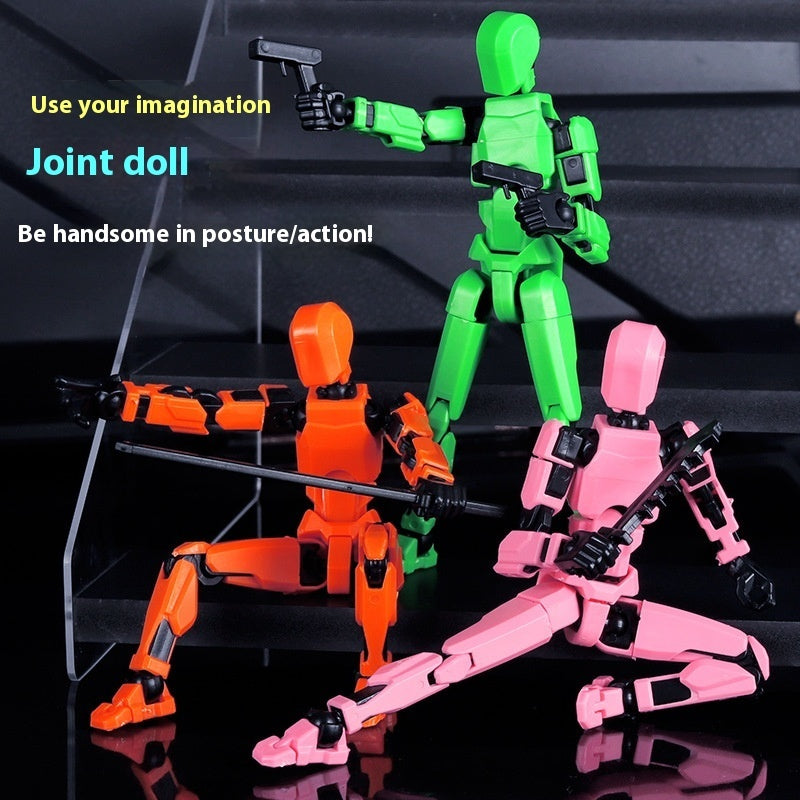 Updated And Hot-sale Multi-Jointed Movable Shapeshift Robot 3D Printed Mannequin Dummy Action Model Doll Toy Kid Gift e6fb749