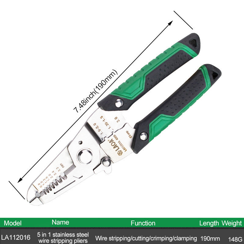 Multifunctional Stainless Steel Wire Stripper 7 In 1 Optical Fiber e6ff8e30 e704 4699 a749 62aa09f0ecf2
