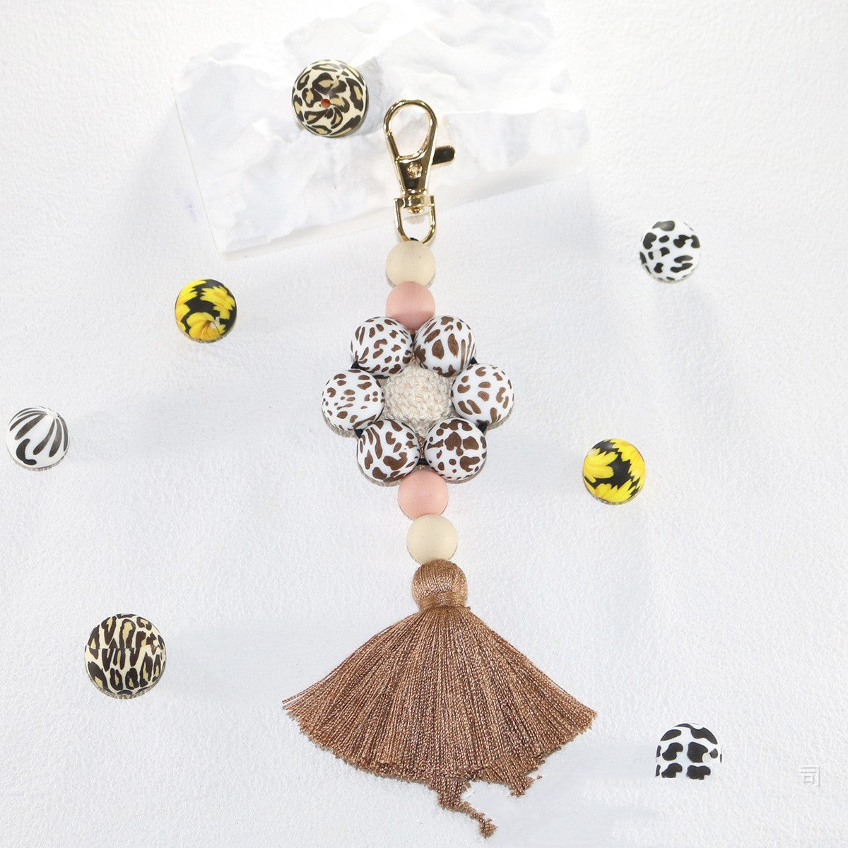 Creative Silicone Tassel Key Chain e71b6910 2e00 4fe1 9282 822261419a92
