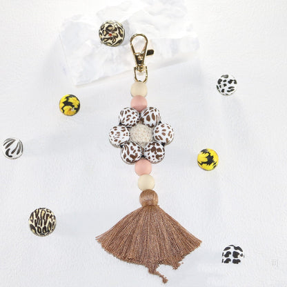 Creative Silicone Tassel Key Chain e71b6910 2e00 4fe1 9282 822261419a92
