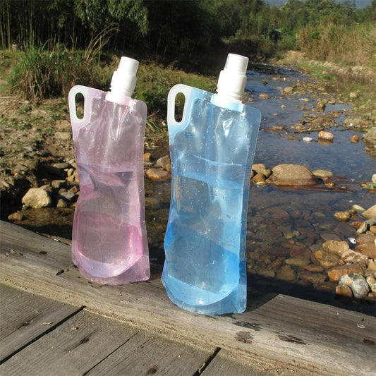 1L Foldable Drinking Water Bottle Bladder Bag - HD Wireless Product #1