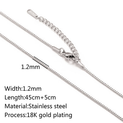 Stainless Steel Vacuum Vapor Plating 18K Gold Color Protection Lip Chain Accessories e7299145 e9e2 47d9 9424 b6c735ebec5d